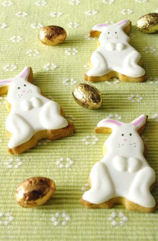 Biscuits décorés pour Pâques