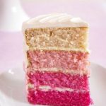 Dégradé de couleurs du pink ombre cake