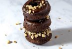 Donuts chocolat cacahuètes sans friture